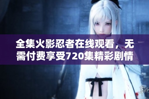 全集火影忍者在线观看，无需付费享受720集精彩剧情