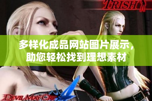 多样化成品网站图片展示，助您轻松找到理想素材