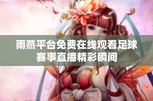 雨燕平台免费在线观看足球赛事直播精彩瞬间