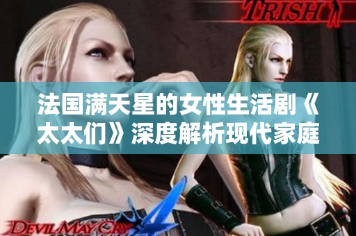 法国满天星的女性生活剧《太太们》深度解析现代家庭关系