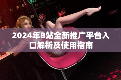 2024年B站全新推广平台入口解析及使用指南