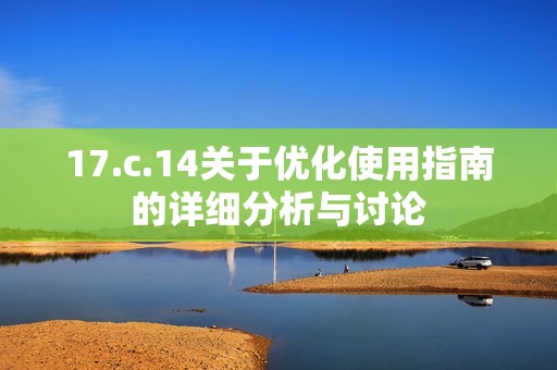 17.c.14关于优化使用指南的详细分析与讨论